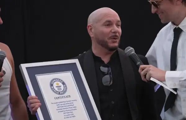 Фановите на Питбул поставија необичен светски рекорд во Лондон