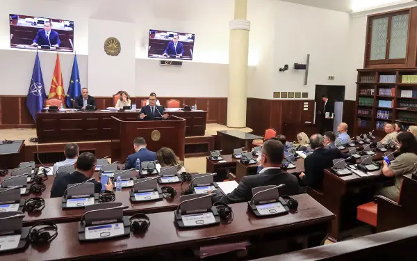 Седница на собраниската Комисија за финансирање и буџет