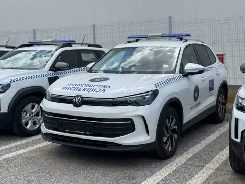 Николоски и Рокас на промоција на нови возила за Државниот инспекторат за транспорт