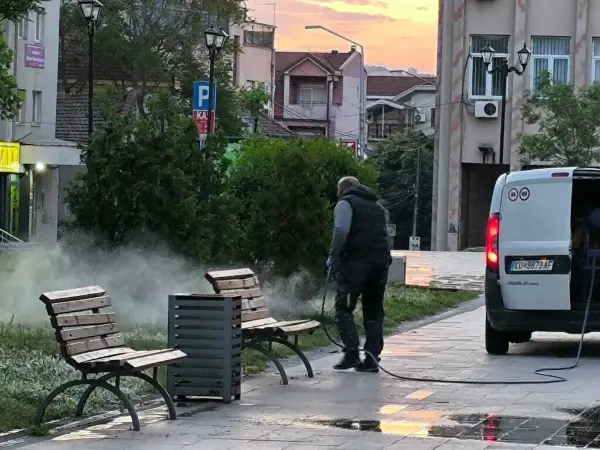 Во вторник трето прскање против комарци во Куманово