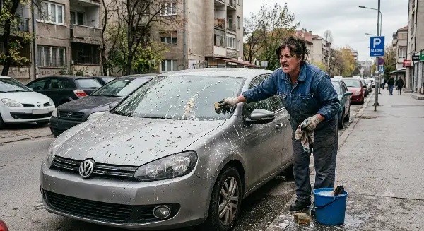 Ве болат рацете од постојано чистење птичји измет на автомобилот? Комбинација на состојки е лекот за овој проблем