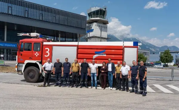 Куманово доби уште едно противпожарно возило од Австрија (ФОТО)