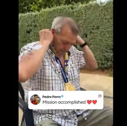 Педро Поро нема да го задржи златниот медал од Мундијалот: Тој ме носеше секаде