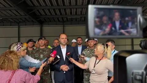 Мисајловски: Армијата ќе остане во Гостивар сѐ додека е потребна помошта