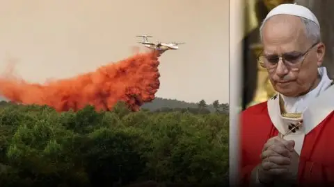 Папата Лав XIV повика на молитва за жртвите од пожарите во Франција и Шпанија
