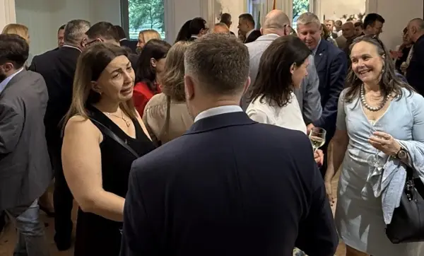 Дипломатски прием во Македонскиот КИЦ во Софија