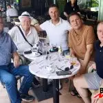 Фото вест: новинарот Димче Миновски го прослави 84 роденден