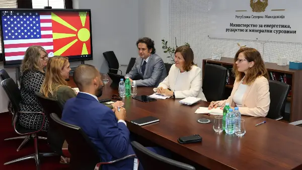 САД ја поддржуваат енергетската независност на Македонија, порака од средбата Божиновска–Варнс