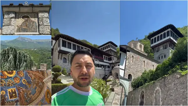 Кога странец ќе ви покаже колку е убава Македонија: „Изгледа како сцена од филм“ - Приказна за воодушевување од Бигорскиот манастир (ВИДЕО)