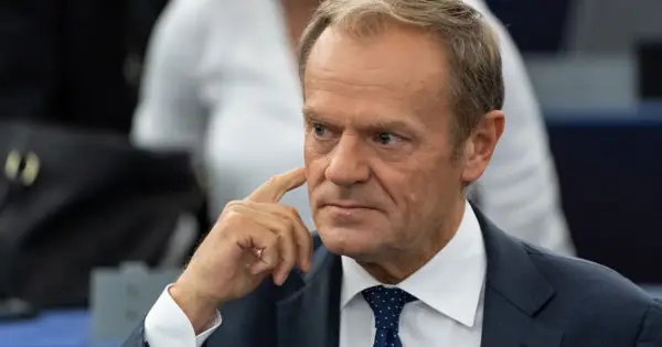 ТУСК: Русија за време на масовниот напад врз Украина го наруши нашиот воздушен простор