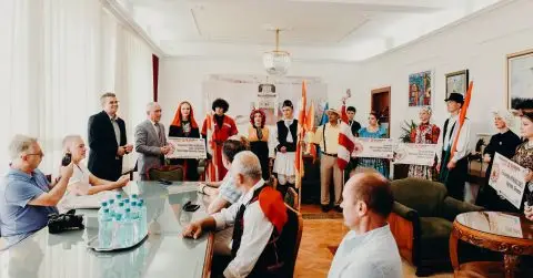Цел свет на едно место, фолклорна дружба со гости од фестивалот „Илинденски денови“