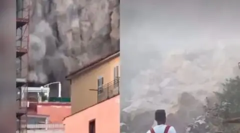 ВИДЕО: Неапол се тресе, страшни снимки по силниот земјотрес вечерва