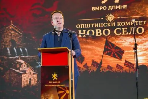 Николоски: Дијаспората доби директна линија Женева – Скопје, следува и експресен пат до Ново Село