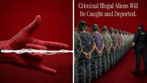 ФОТО | И Спајдермен на браникот против „нелегалните странци“ – Белата куќа го искористи суперхеројот да ја промовира Службата за имиграција