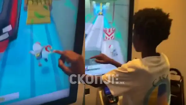 (Видео) Наместо хамбургер – Subway Surfers: Деца во Франција го „хакнаа“ терминалот за нарачки на Мекдоналдс