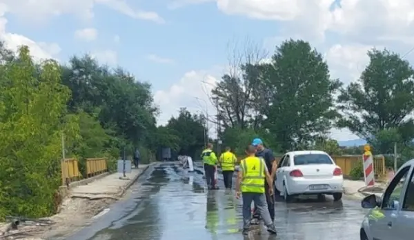 Град Скопје: Се реконструира главниот мост над Маркова Река, можно отежнато одвивање на сообраќајот