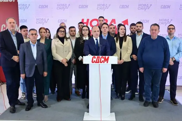 СДСМ: Заканите кон новинар се последица на политиката на Мицкоски