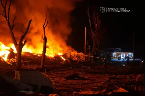 (Видео) Нови руски напади со балистички напади врз Киев има загинати и повредени