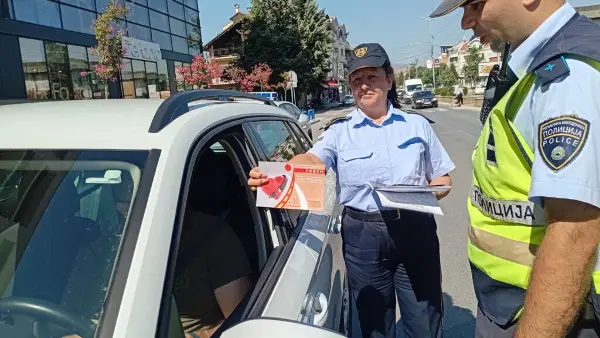 СВР Куманово со превентивна акција за побезбедни летни патувања (ФОТО)