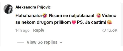 Хостеса од Хвар ја избркала Александра Пријовиќ од ресторан – пејачката јавно и одговори