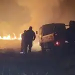 Успешна интервенција во Лознани: Куќите се спасени од огнената стихија, ама опасноста присутна цела вечер