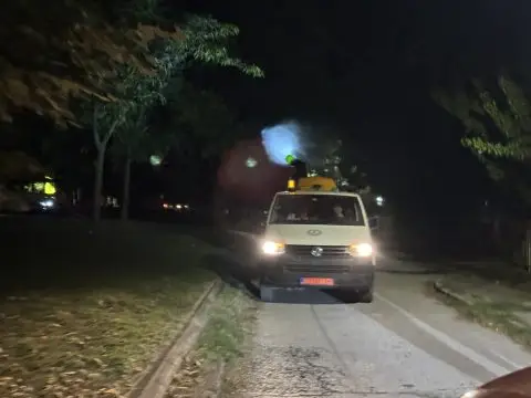 Трето вонредно прскање против комарци во Драчево
