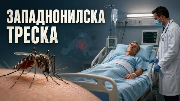 Уште еден починат од западнонилска треска на Инфективната клиника, хоспитализирани 20 пациенти од кои пет со потешка клиничка слика