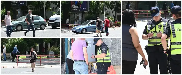 Вчера 166 санкции за прекршоци што ги прават пешаците на територија на цела држава