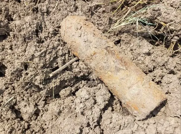 Стара артилериска граната од Првата светска војна пронајдена во рудникот „Суводол“