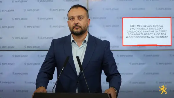 Лефков: Еден месец СДС бега од вистината, а таа е дека заедно со Лимани ја делат локалната власт, а со тоа и одговорноста за Гостивар