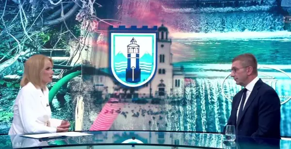 ДА СЕ УТВРДИ ОДГОВОРНОСТ, А НЕ ДА СЕ ПРАВИ ЕСТРАДА ЗА ВОДАТА ВО ГОСТИВАР Мицкоски повика Обвинителството да истражи зошто институциите не постапувале по извештаите за загадена вода