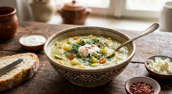 Нема да ве мрзи да ја направите после работа бидејќи е превкусна: Рецепт за чорба од тиквици, готова за 20 минтуи!