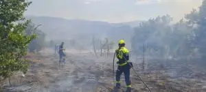 Ангелов: Изгаснат пожарот во околината на селото Лопатица, граѓаните да бидат особено внимателни поради висок ризик од пожари