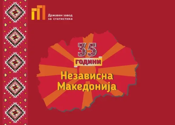 Државниот завод за статистика објави публикација „35 години независна Македонија“