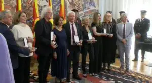 Врачени ордените „8 Септември“ на петмина културни дејци