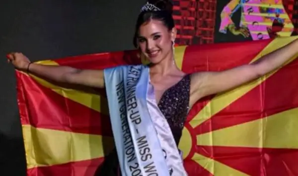 Македонката Срна Шекерова освои второ место на Miss World New Generation 2026 во Србија