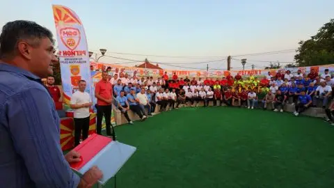 Донација на спортска и техничка опрема за клубовите од Регионалниот фудбалски сојуз Еден – Скопје