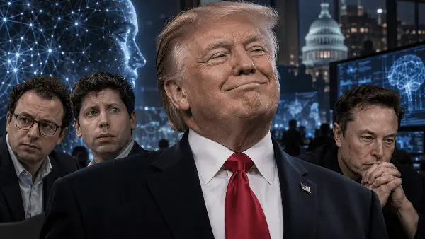 „КОЈ ЌЕ ПОБЕДИ ВО ВИ, ЌЕ ПОБЕДИ“: Трамп не сака сопирачки во трката со Кина, откако Амодеи, Маск и Алтман бараат поспоро темпо