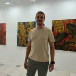 Изложбата „Линија, форма и простор“ на Филип Перески во ликовната галерија на ЦК”Марко Цепенков” во Прилеп