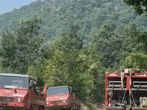 Нема активни пожари, а еден е под контрола – кај село Белица и Јасен