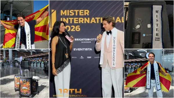 Октај Сејди ги освои симпатиите на Mister International 2026: „Ќе дадам максимум од себе“