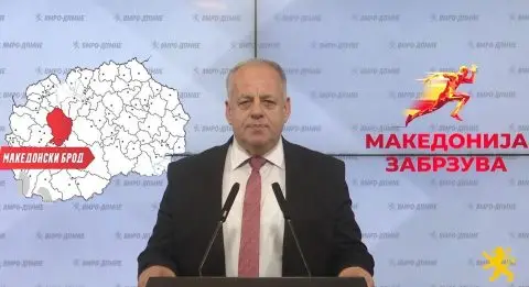 Ристески: Го унапредуваме Македонски Брод со проектот „Безбеден сообраќај“, функционална пречистителна станица и современа комунална механизација