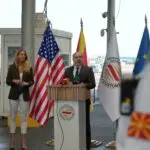 ЦАРИНСКА УПРАВА: На Граничниот премин Табановце промовиран системот на телесни камери за царинските службеници