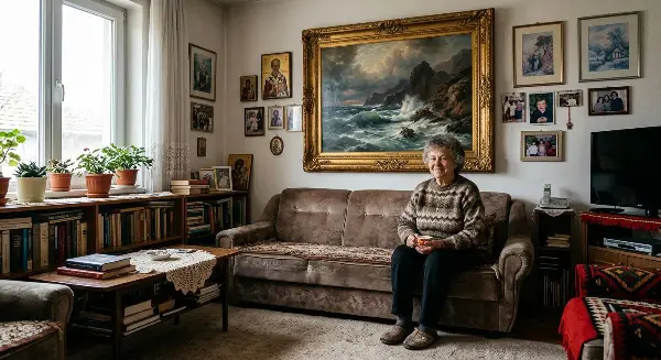Пензионерка 60 години гледала во сликата на ѕидот и не знаела дека поседува богатство: Ја купила од „secondhand“ продавница, а сега ја продала за нереална цена