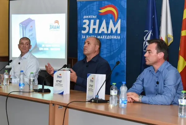 ЗНАМ НЕ ВЛЕЗЕ ВО ВЛАДА ЗА ФОТЕЛЈИ Димитриевски даде отчет за две години работа во Велес