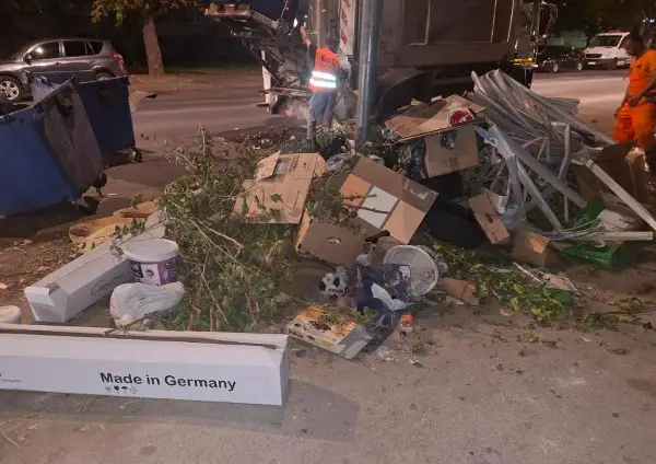 За една недела расчистени 650 кубни метри отпад од скопските улици
