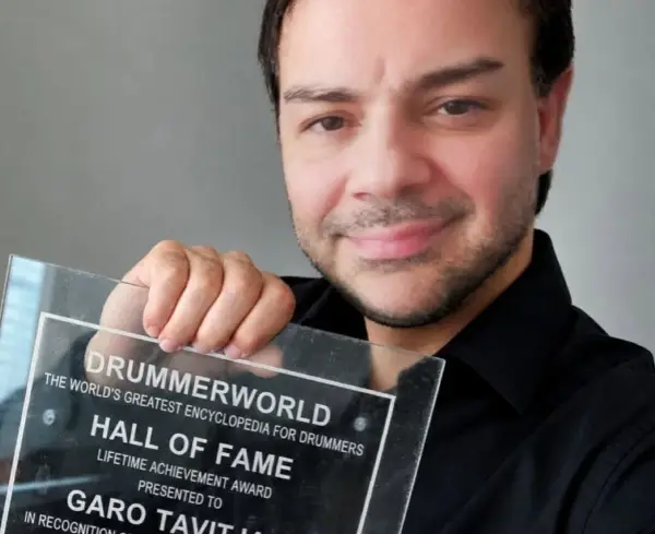 Гаро Тавитјан добитник на „Hall of Fame – Lifetime Achievement Award“ од Drummerworld