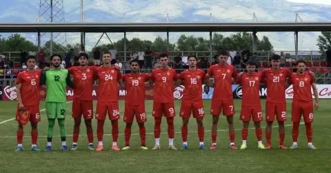 Објавен е списокот на играчи на  младата фудбалска репрезентација