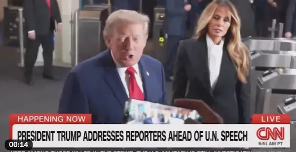 (Видео) Трамп нападна новинарка на Си-ен-ен во ОН: „Не треба да бидете овде“