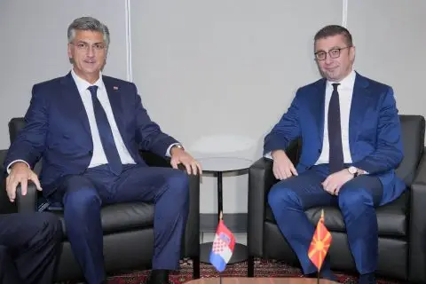 Средба Мицкоски-Пленковиќ во Њујорк, теми европската перспектива, унапредувањето на добрососедските односи и регионалната соработка
